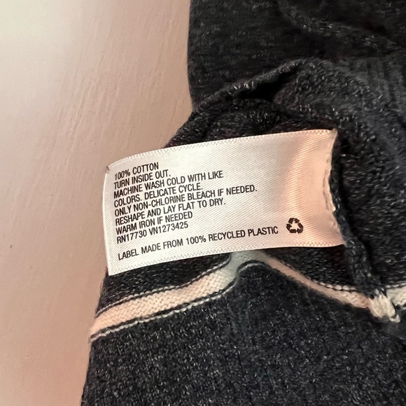 Goodfellow & Co Men’s knit short sleeved navy polo shirt. Size Small - Picture 3 of 5